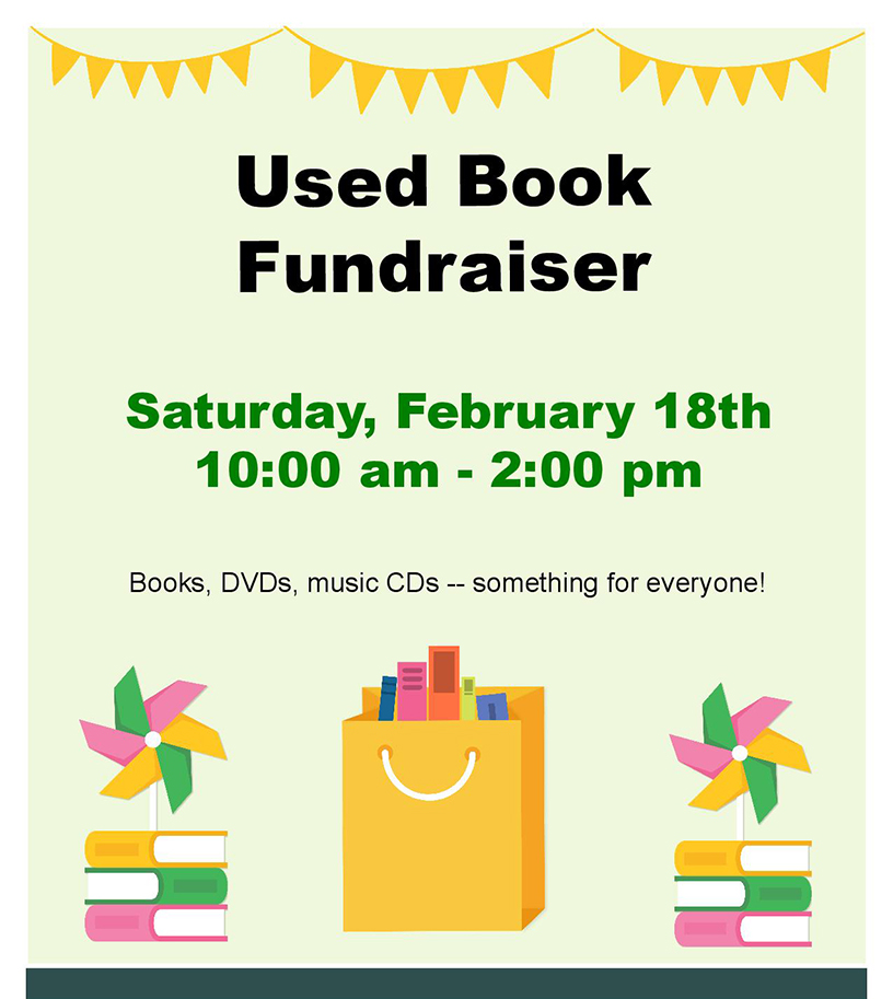 Used Book Fundraiser Kanawha County Public Library